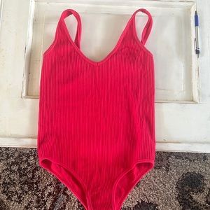 Red Bodysuit